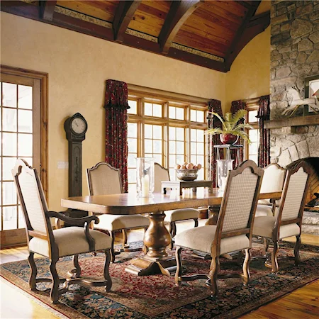 Telluride Pedestal Dining Table